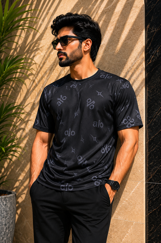 Alo All Over Print Performance T-Shirt