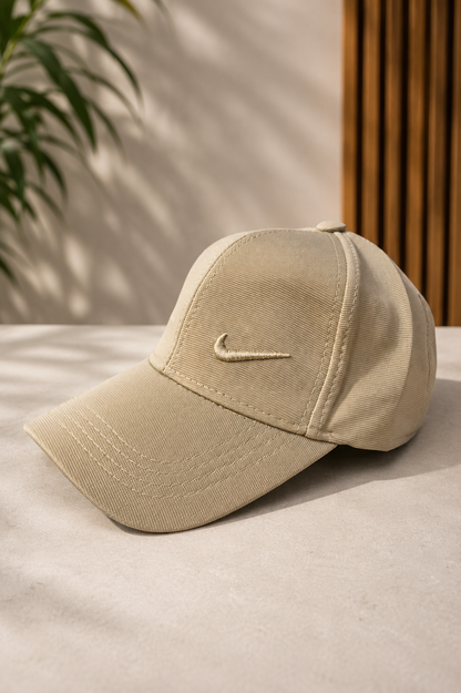 Premium Beige Nike Cap