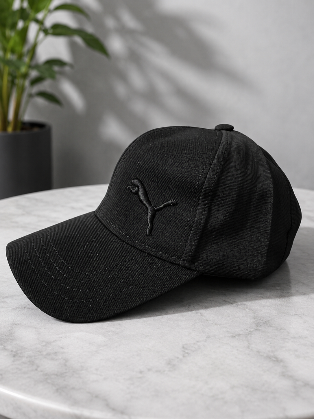 Classic Black Puma Cap