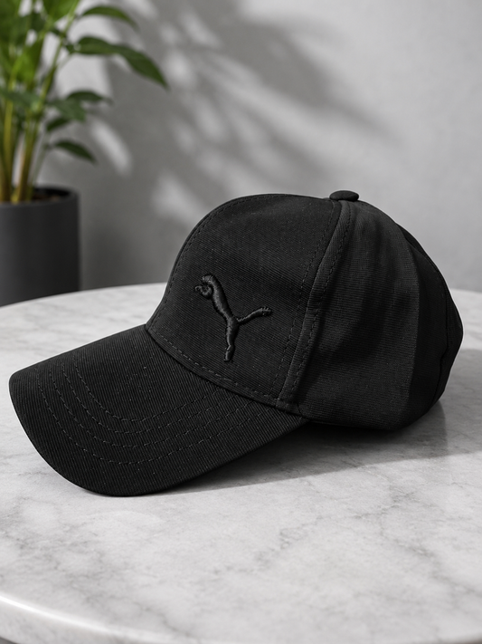 Classic Black Puma Cap