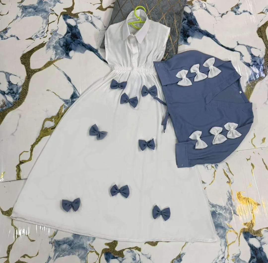 Premium Embroidered Baby Girl Cotton Full Suit - 3 Piece Set