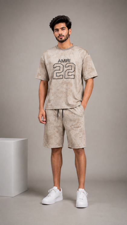 Men's London Wheel Graphic Co-Ord Set