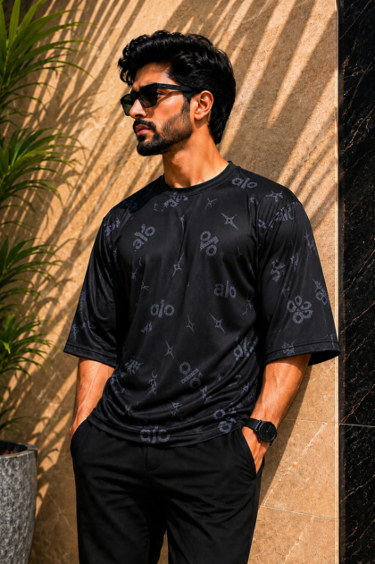 ALO Luxury Printed Performance T-Shirt