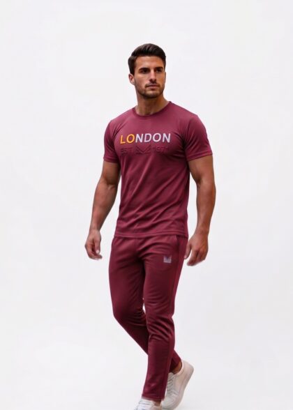 Men's Urban Heritage Premium Lounge Wear Set | T-Shirt & Trouser Co-Ord